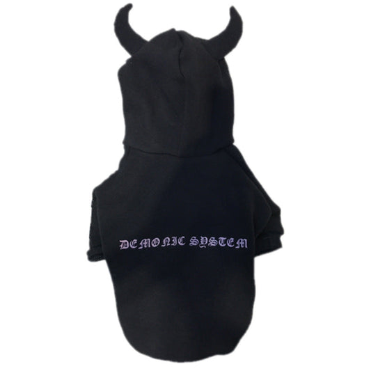 HKM-6502973 Cozy Coral Velvet Hoodie for Small to Medium Dogs - Winter Sweater for Yorkshire, Chihuahua, Alaska