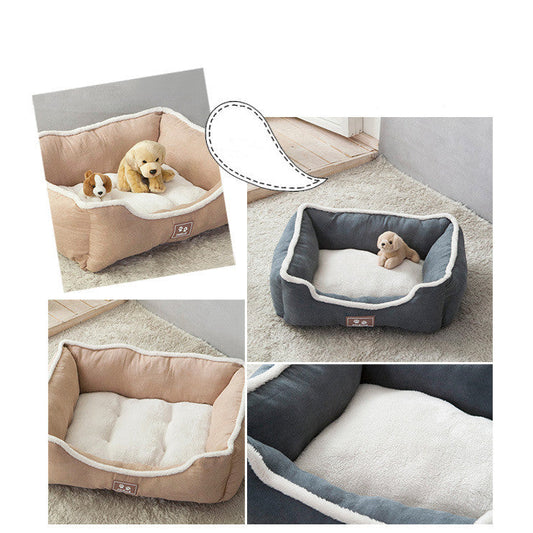HKM-6508605 Comfortable Cloth Pet Mat Doghouse - Small and Medium Sizes Available