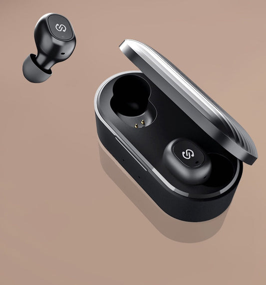 HKM-653203 True Wireless Bluetooth Headset with Binaural In-Ear Design and IP4X Dustproof Rating