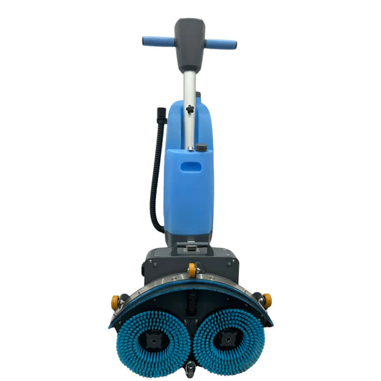 HKM-653587 Walk-Behind Floor Sweeper Scrubber for Efficient Industrial Cleaning - CE Approved
