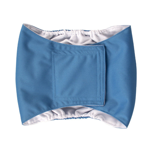 HKM-6582205 Dog Diapers for Male Pets - Comfortable PUL Microfiber Mesh in Various Colors and Sizes
