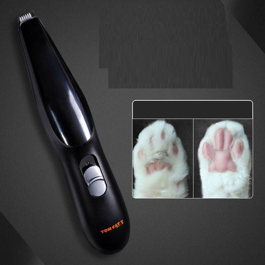 HKM-6604477 Ceramic Blade 2.4V Silent Pet Cat Foot Shaver with Accessories