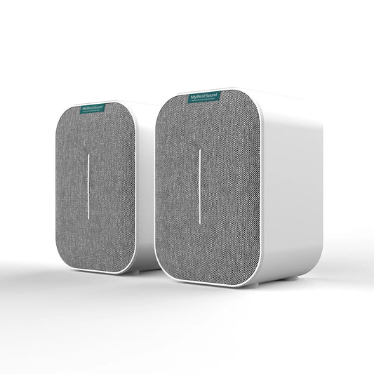 HKM-660755 Portable 50W BT Bookshelf Speakers for Home Audio - Active Stereo System