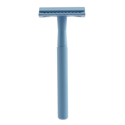 HKM-660819 Manual Double-Sided Razor with 5 Blades in Various Colors: White, Blue, Green, Purple