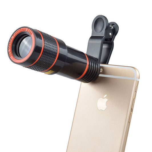 HKM-661459 4-in-1 Cell Phone Lens Kit: Telephoto, Fisheye, Wide Angle, Macro