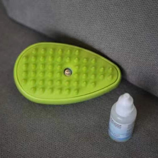 HKM-6625725 Pet Care Cleaning Brush with Massage Feature and Anti-Flying Hair Essence for Dogs