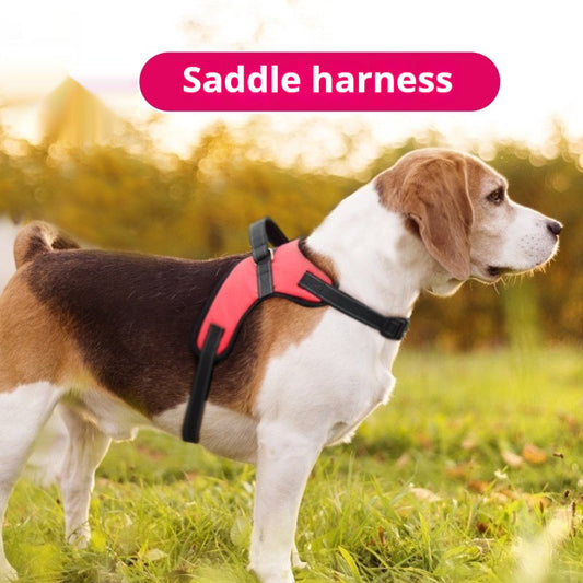 HKM-6644029 Camouflage Dog Vest with Chest Strap for Outdoor Traction – Multiple Colors Available