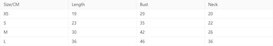 HKM-6709309 Breathable Black Cotton T-Shirt for Pets - Casual Style in Multiple Sizes