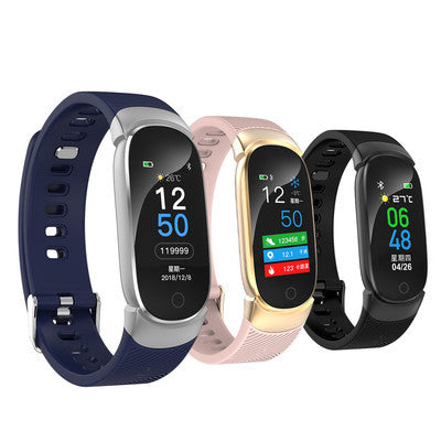 HKM-672787 Smart Sports Bracelet QW16 with IP67 Waterproof, 0.96 Color Screen, and Multi-Language Support