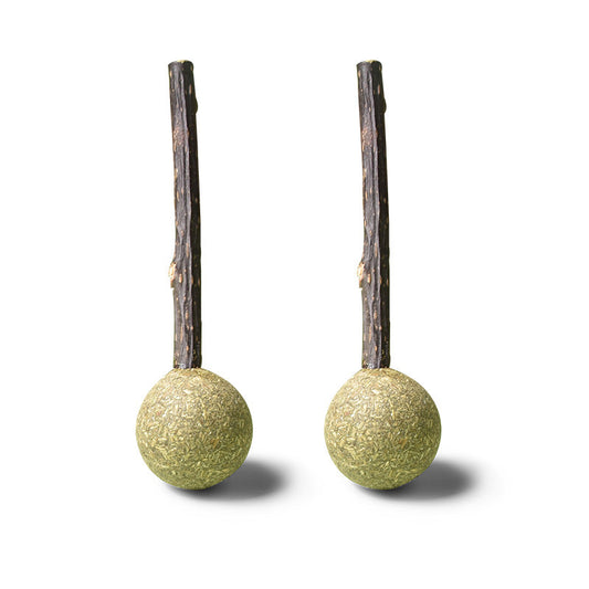 HKM-6735549 Catnip Lollipop Toy for Cats ¨C Organic Catnip Molar Stick