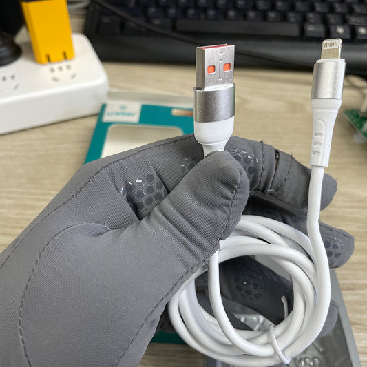 HKM-673811 1M Lightning Cable, 2.4A Fast Charging USB 3.0, Compatible with Apple Devices