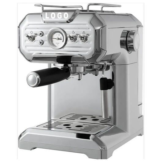 HKM-674003 Portable Italian Espresso Coffee Machine with Antique Plastic Housing