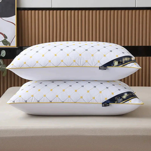 HKM-675539 High Loft Polyester Pillow - Small (42*70cm, 400g) to Large (48*74cm, 1000g) Sizes Available