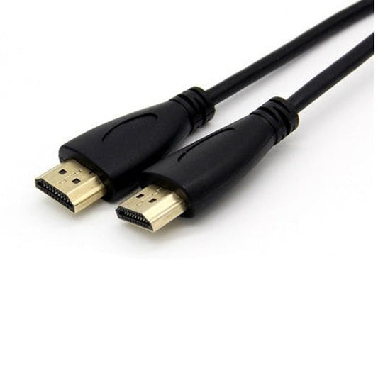 HKM-676627 High-Speed HDMI to HDMI Adapter Cable - 3 Meter, Dual Ports, Supports 4K Video & Ethernet, Black
