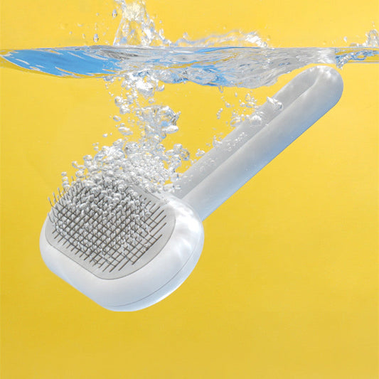 HKM-6801085 Dual Capsule Cat and Dog Grooming Comb for Floating Hair Removal