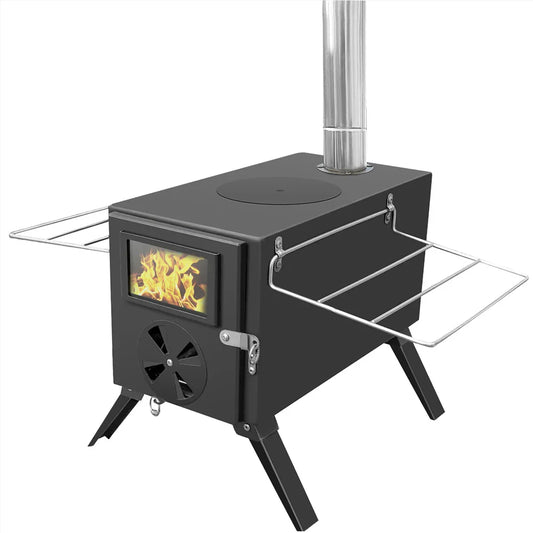 HKM-680531 Portable Outdoor Cooking Tent Stove for Camping and Grilling, Ideal for Outdoor Entertaining