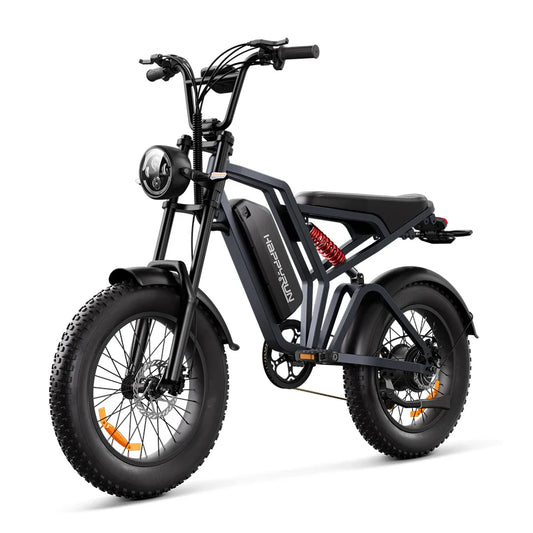 HKM-680723 Off-Road Moped Style 2000W Electric Motorcycle with 20x4.0 Fat Tires, Max Speed 60km/h