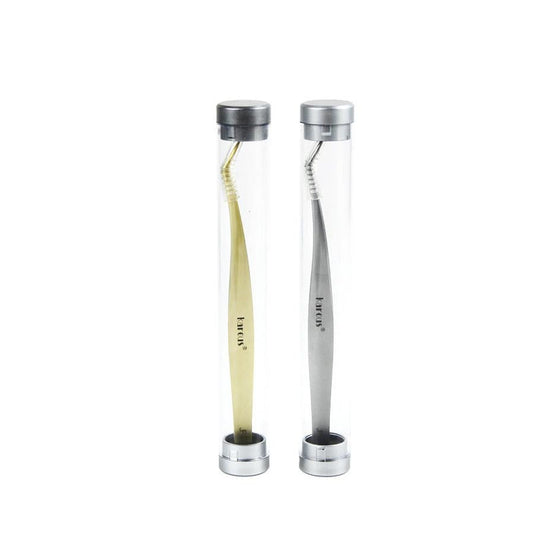 HKM-682707 Precision Long-Mouthed Flowering Tweezers for Eyelash Grafting and Hair Division