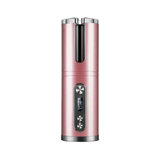 HKM-683283 Automatic Electric Curling Iron with Rotating Tourmaline Ceramic Rod, 21mm-30mm Diameter, 10 Temperature Settings, Available in Multiple Colors