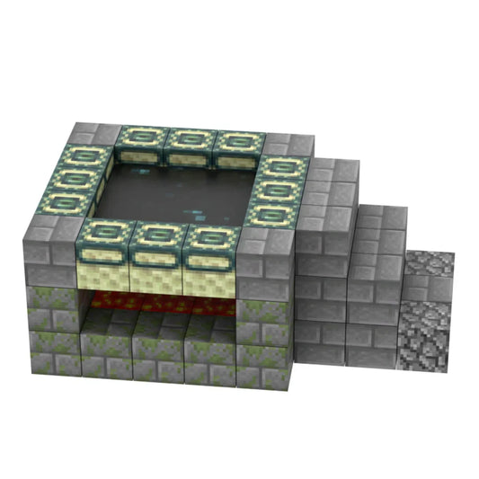 HKM-684755 Magnetic Building Block Cube Set for Kids - DIY Educational Sensory Game with Over 500 Accessories