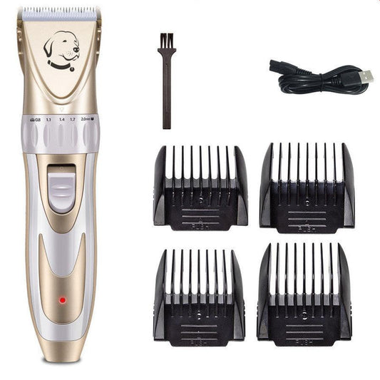 HKM-686675 Ceramic Blade Electric Pet Shaver with USB Charging and 150 Minutes Usage Time
