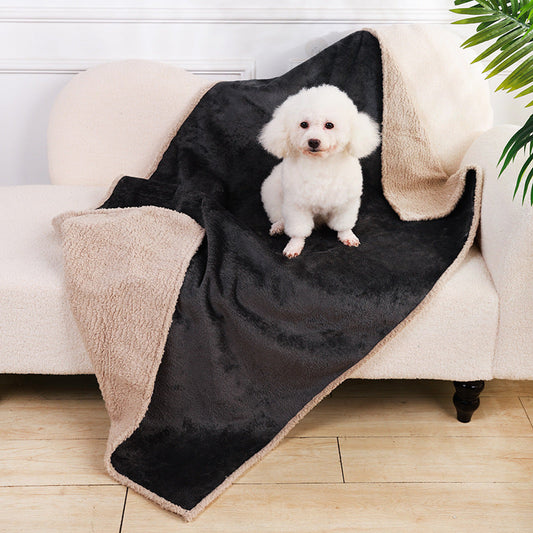 HKM-6883133 Flannel Fleece Waterproof Pet Pad in Multiple Sizes and Colors