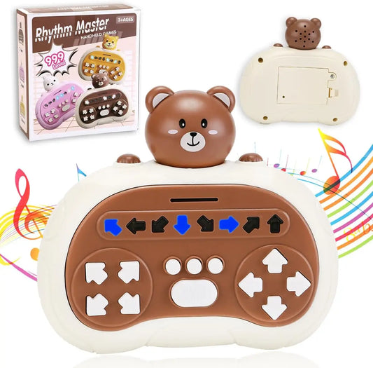 HKM-694483 Rhythm Master Speed Push Game Console for Kids - Educational Fun and Quick Reflex Challenge