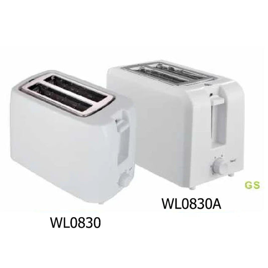 HKM-699027 Custom Electric Bread Toaster - 750W, Dual Slice, Compact Design for Efficient Toasting