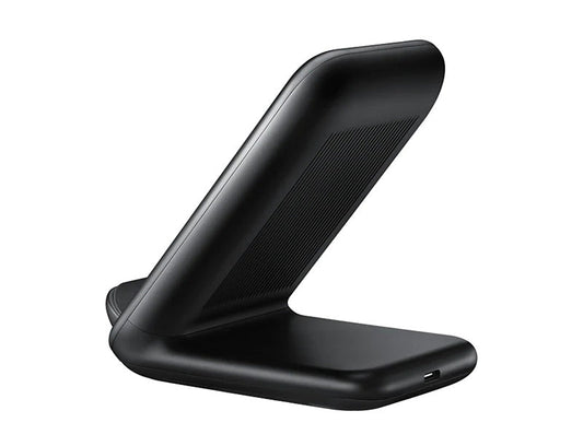 HKM-700499 Vertical Wireless Fast Charging Phone Holder with TYPE-C and Indication Function - Black