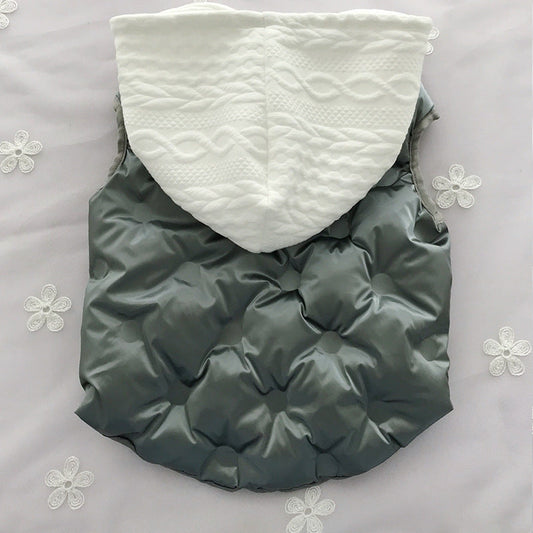 HKM-7040957 Bright Winter Cotton Coat for Dogs - Lightweight, Comfortable, and Stylish for All Breeds