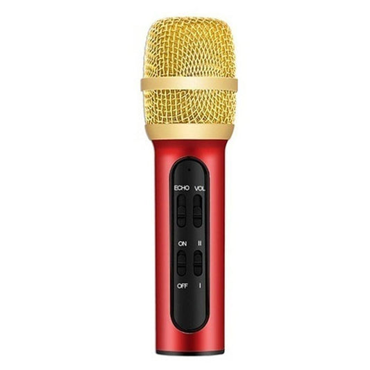 HKM-704723 Condenser Microphone with Sound Card for Home, Computer, Stage, and Recording - Heart-Shaped Pickup Pattern, Wireless, 400 mAh Battery, Multiple Colors Available