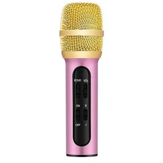 HKM-704723 Condenser Microphone with Sound Card for Home, Computer, Stage, and Recording - Heart-Shaped Pickup Pattern, Wireless, 400 mAh Battery, Multiple Colors Available