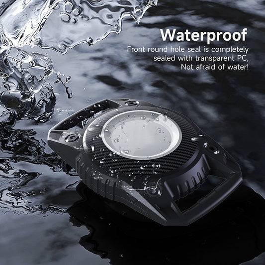 HKM-7072829 Waterproof TPU Locator Sleeve for Apple AirTag - Available in Premium Black, Royal Blue, Dark Green, Purple, and Red