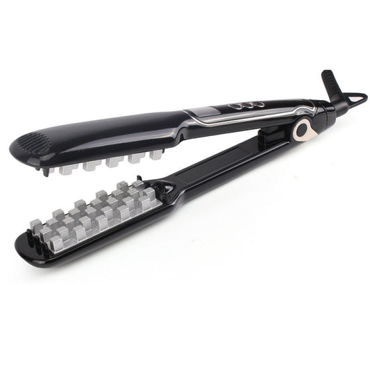 HKM-713363 Digital Flat Iron for Hair Styling with LCD Display - Tourmaline Ceramic & Adjustable Temperature Control
