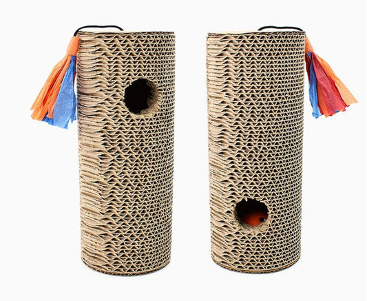 HKM-7171645 Eco-Friendly Corrugated Paper Cat Scratching Board for Play and Relaxation