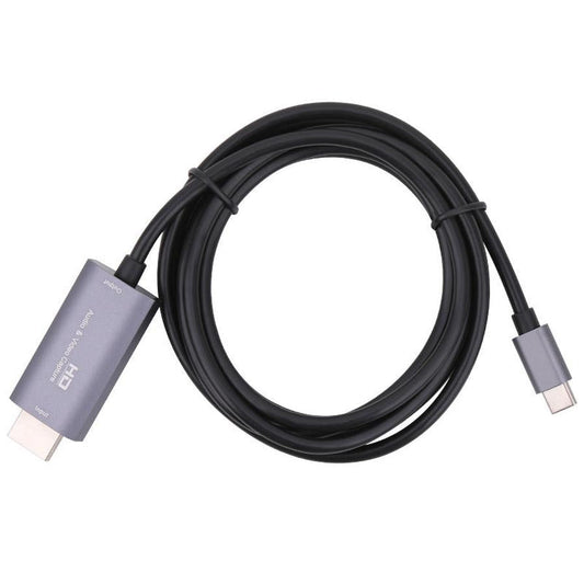 HKM-718931 HDMI Ultra-Clear 4K Input to USB 3.1 Output Capture Card, 1.8m Adapter Cable for Live Broadcasting