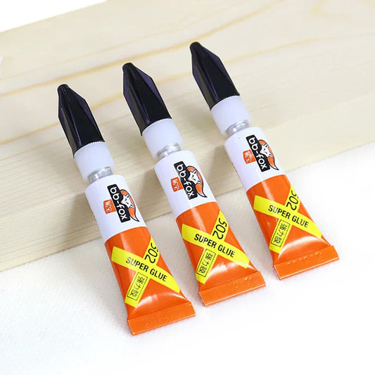 HKM-719571 All-Purpose Instant Dry 502 Super Glue - Strong Bond Adhesive Liquid
