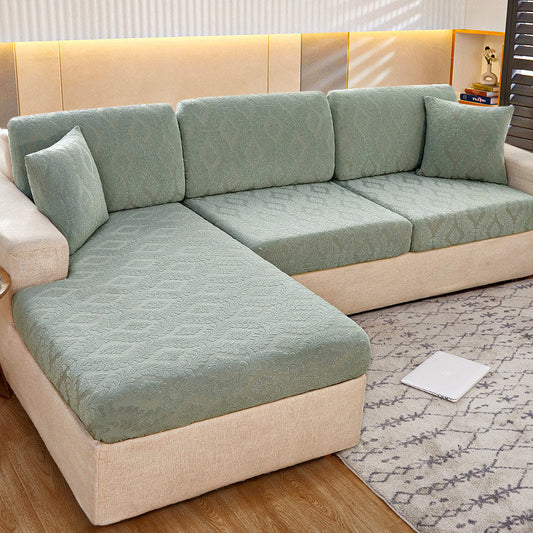 HKM-720851 Elastic Jacquard Velvet Non-slip Sofa Cover in Multiple Sizes and Colors