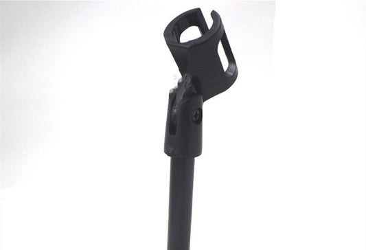 HKM-725651 Desktop Microphone Stand with Metal Base and Plastic Clip for Conference Use