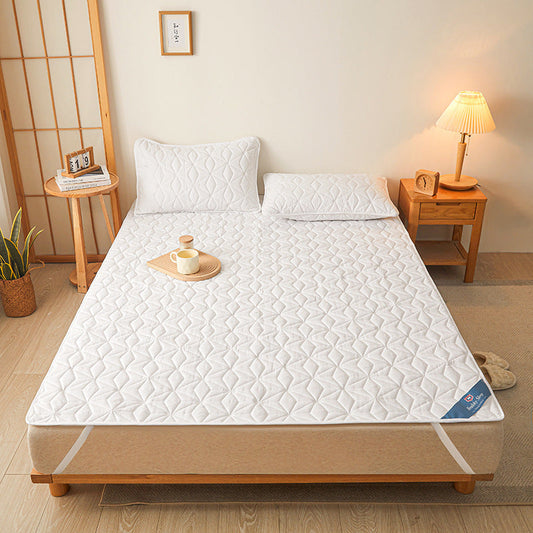 HKM-727763 Quilted Mattress with Polyester Fiber Filling - Dustproof, Non-slip, Waterproof - Available in Multiple Sizes and Colors