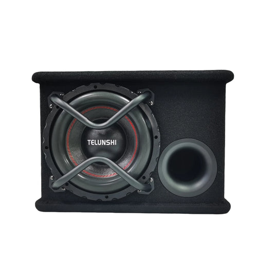 HKM-728595 10 Inch Dual Magnet Car Subwoofers with Built-in Amplifier for Truck and Car Audio Systems