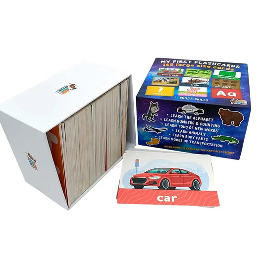 HKM-729875 Custom Thickness Cardboard Learning Cards for Kids Education in Schools