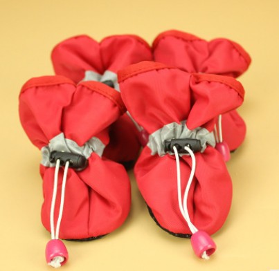 HKM-7314877 Soft Bottom Pet Shoes for Dogs – Antiskid & Warm Boots in Various Colors and Sizes