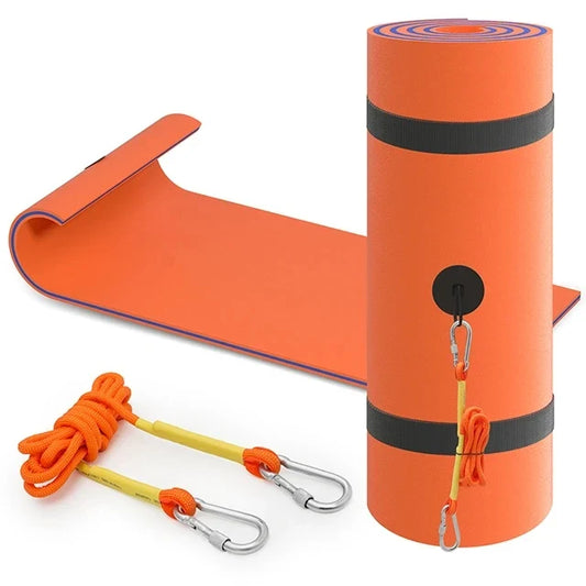 HKM-733075 Floating Water Foam Mat for Lakes and Pools - Recreational Water Rafting and Relaxation