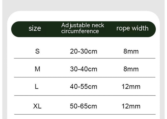 HKM-7350589 Durable Hand-Woven Dog Collar and Leash Set in Multiple Colors
