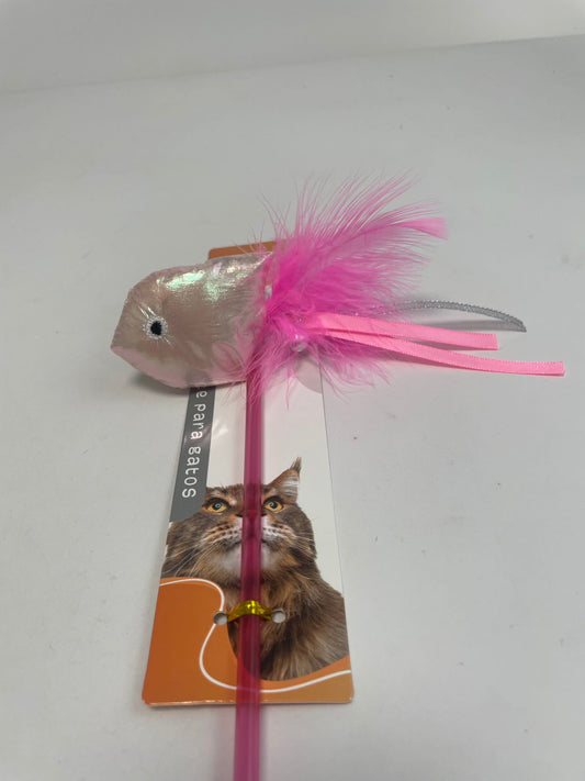 HKM-7411389 Vibrant Colorful Fish with Colorful Rod for Fishing Adventures