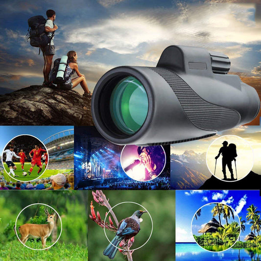 HKM-743955 12X50 Monocular Telescope with Multilayer Coating and BK4 Lens Material