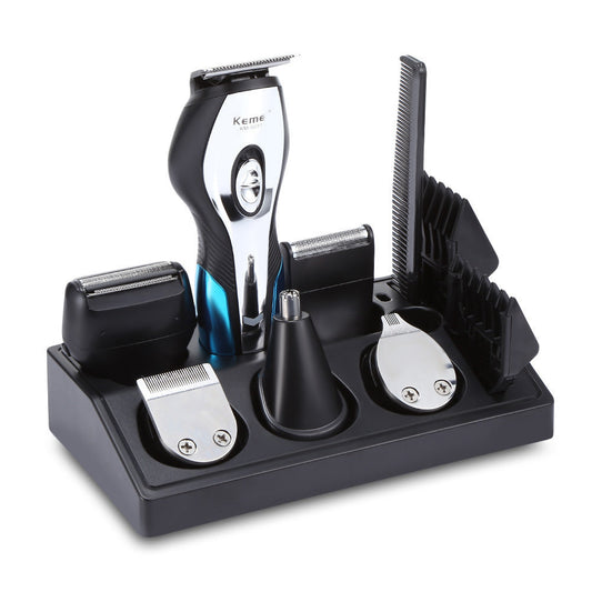 HKM-746131 Multifunctional Hair Clipper Set with Shaving and Trimming Accessories