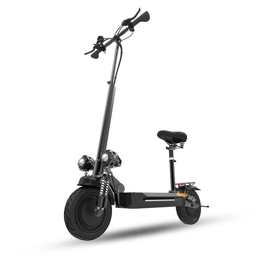 HKM-748883 Dual Motor 2400W Electric Scooter - 40 MPH Max Speed, 40 Mile Range, Foldable Aluminum Alloy, Waterproof Design