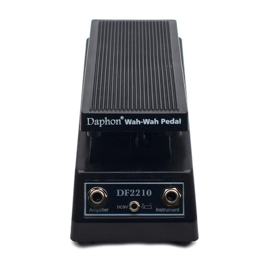 HKM-754835 Classic Wah Pedal - Black, 9V Power, 3.5mm Jack, Compact Design
